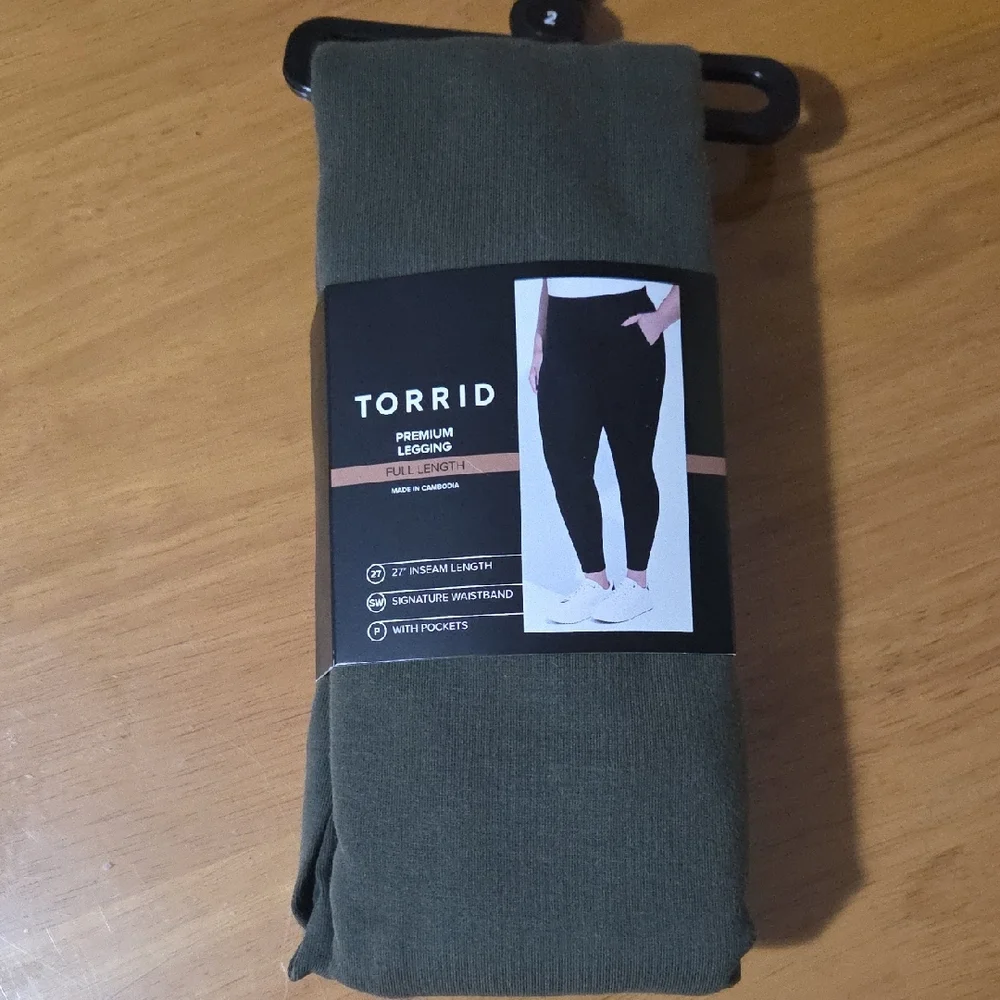 Torrid Full Length Premium Pocket Leggings - Picture 1 of 3